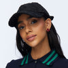 Lele Sadoughi HATS JET LACE BOW EMBELLISHED BASEBALL CAP