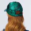 Lele Sadoughi HATS MALACHITE PRINTED BASEBALL CAP