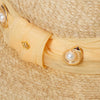 Lele Sadoughi HATS NATURAL MICHELLE DÉCO SWIRL STRAW HAT