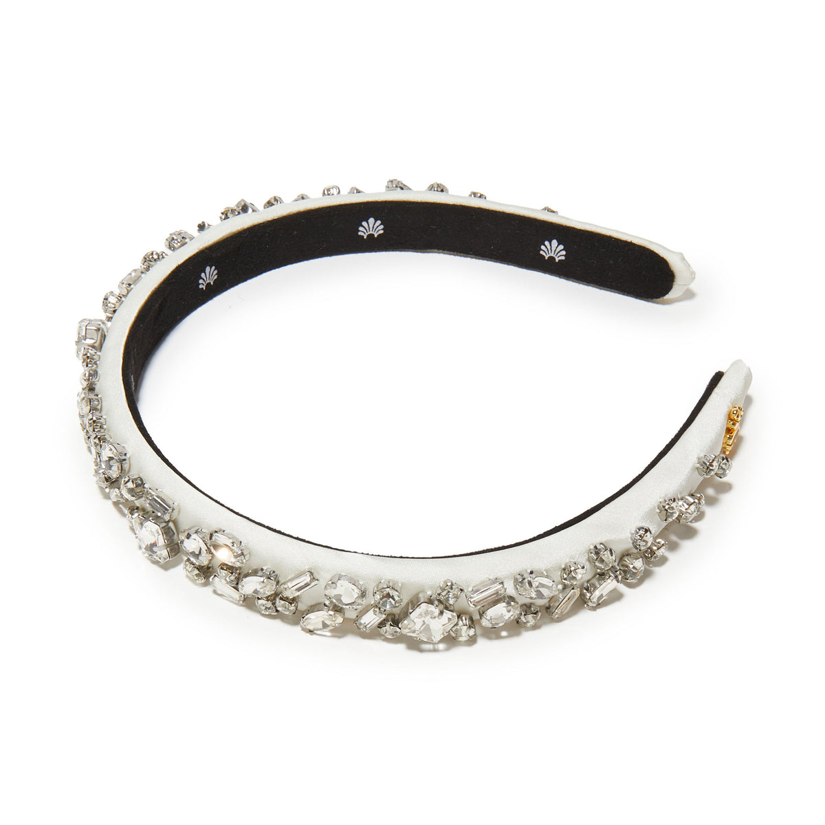 Lele Sadoughi HEADBANDS APRIL DIAMOND GIGI JEWELED BIRTHSTONE HEADBAND