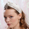 Lele Sadoughi HEADBANDS APRIL DIAMOND MARLENE JEWELED BIRTHSTONE HEADBAND