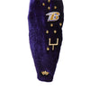 Lele Sadoughi HEADBANDS BALTIMORE RAVENS LELE X NFL PURPLE EMBELLISHED KNOTTED HEADBAND