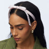 Lele Sadoughi HEADBANDS BLUSH EMBELLISHED BARDOT SLIM RIBBON
HEADBAND