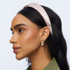 Lele Sadoughi HEADBANDS BLUSH SILK ALICE HEADBAND