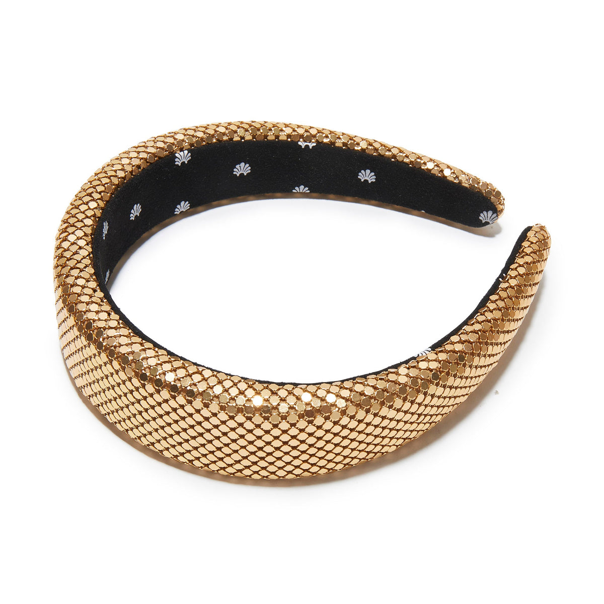 Lele Sadoughi HEADBANDS BRONZE ALICE CHAIN MAIL HEADBAND