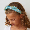 Lele Sadoughi HEADBANDS BUBBLE BLUE LELE SADOUGHI X WICKED KIDS KNOTTED CRYSTAL WAND HEADBAND