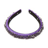 Lele Sadoughi HEADBANDS FEBRUARY AMETHYST GIGI JEWELED BIRTHSTONE HEADBAND