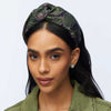 Lele Sadoughi HEADBANDS GARDEN FLORAL PRINTED GRETA HEADBAND