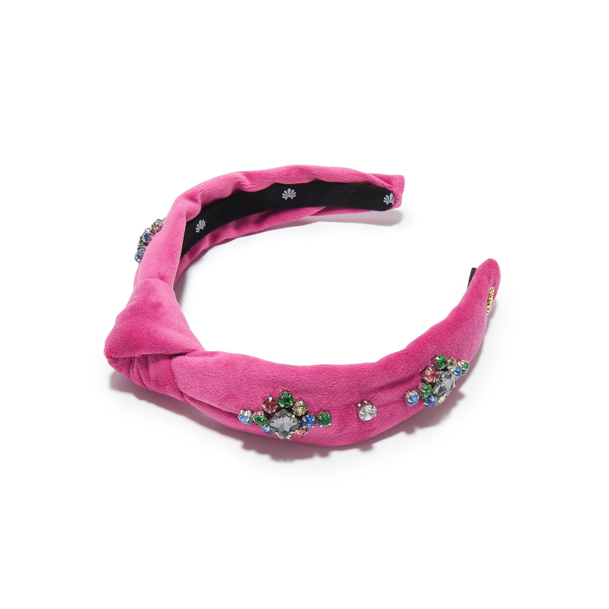 Lele Sadoughi HEADBANDS HARLEQUIN RAINBOW KIDS KNOTTED TWINKLE CRYSTAL HEADBAND