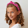 Lele Sadoughi HEADBANDS HARLEQUIN RAINBOW KIDS KNOTTED TWINKLE CRYSTAL HEADBAND