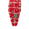 Lele Sadoughi HEADBANDS HOLLY RED CHRISTMAS STOCKING KNOTTED HEADBAND