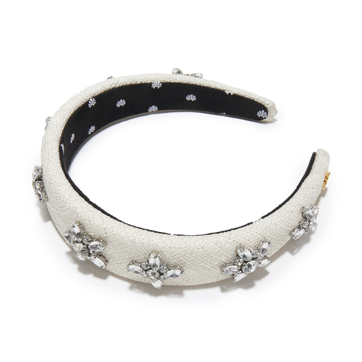 Lele Sadoughi HEADBANDS IVORY ALICE CRYSTAL STAR HEADBAND