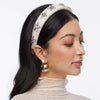 Lele Sadoughi HEADBANDS IVORY ALICE CRYSTAL STAR HEADBAND