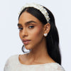 Lele Sadoughi HEADBANDS IVORY MIXED PEARL KELLY HEADBAND