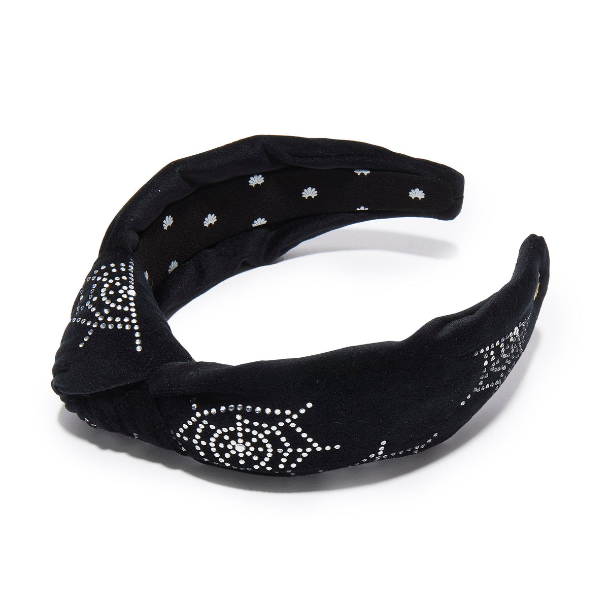 Lele Sadoughi HEADBANDS JET COBWEB SPARKLE KNOTTED
HEADBAND