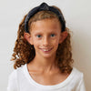 Lele Sadoughi HEADBANDS JET KIDS COBWEB SPARKLE KNOTTED HEADBAND