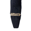 Lele Sadoughi HEADBANDS JET LELE X WICKED SLIM KNOTTED HEADBAND