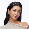 Lele Sadoughi HEADBANDS JET SLIM GRETA SWAROVSKI® HEADBAND