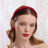 Lele Sadoughi HEADBANDS JULY RUBY GIGI JEWELED BIRTHSTONE HEADBAND