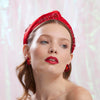 Lele Sadoughi HEADBANDS JULY RUBY MARLENE JEWELED BIRTHSTONE HEADBAND