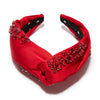 Lele Sadoughi HEADBANDS JULY RUBY MARLENE JEWELED BIRTHSTONE HEADBAND