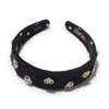 Lele Sadoughi HEADBANDS LELE SADOUGHI X BARBIE JET HEART CHARM HEADBAND