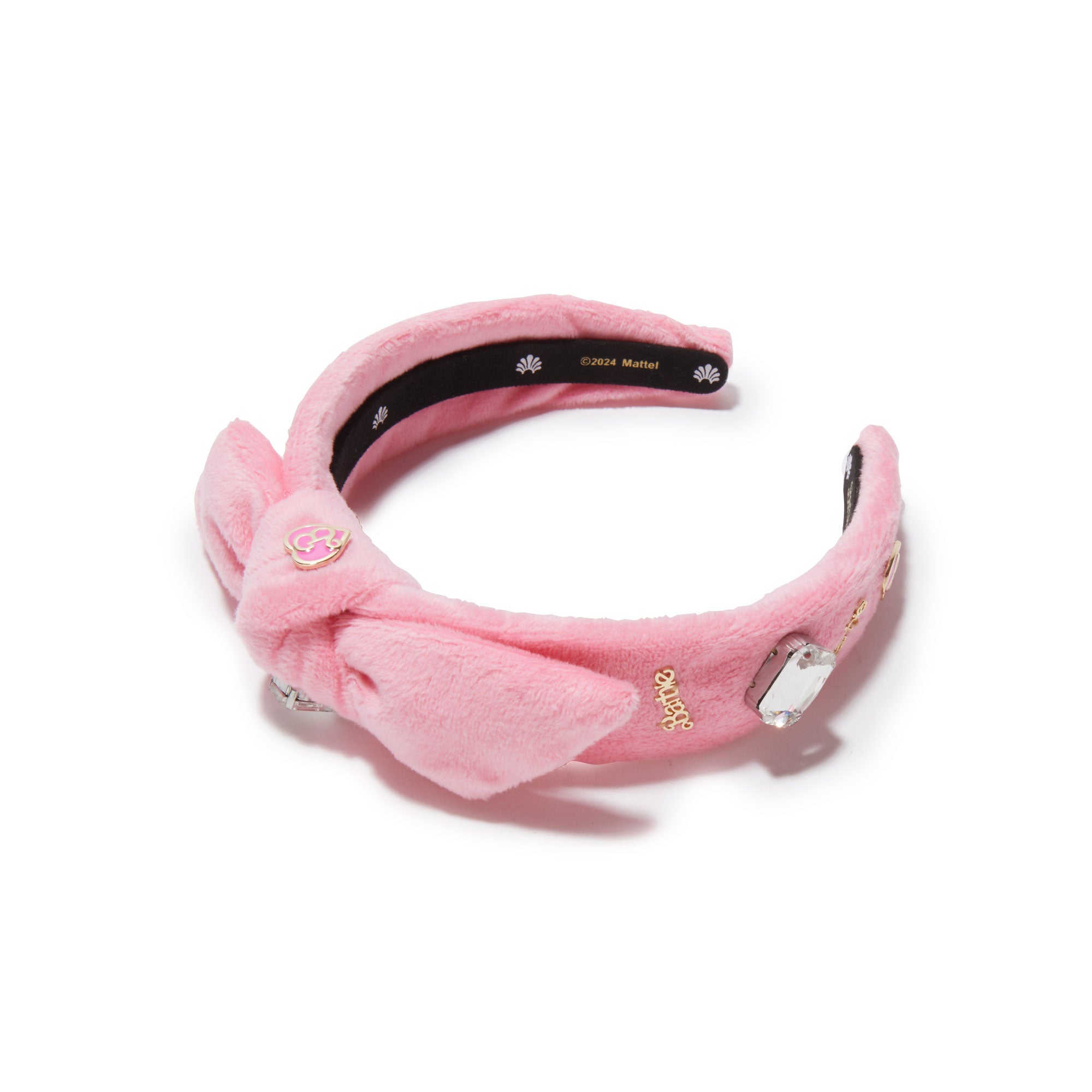 Lele Sadoughi HEADBANDS LELE SADOUGHI X BARBIE LIPSTICK PINK CHARMS KIDS HEADBAND