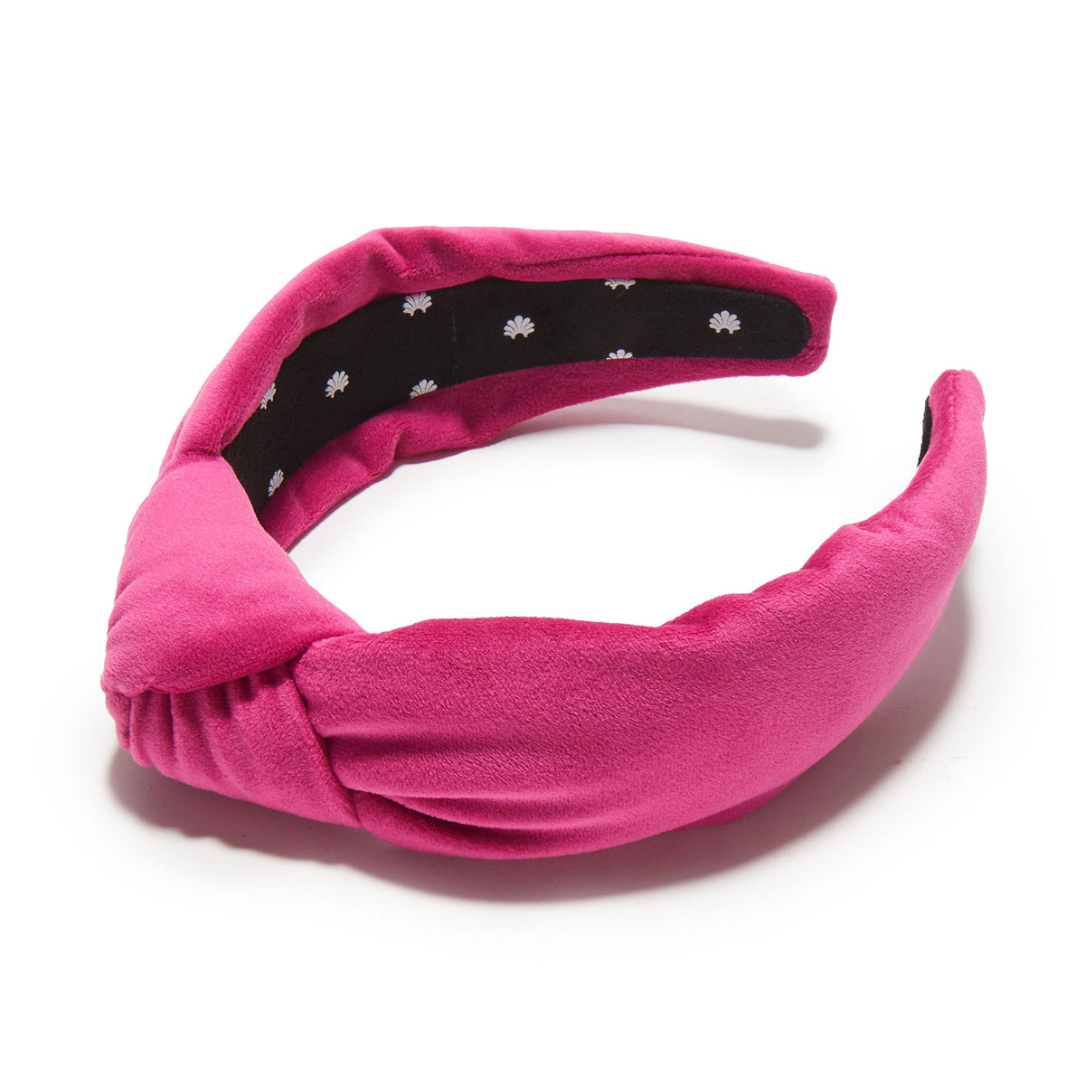 Lele Sadoughi HEADBANDS LIPSTICK PINK BREAST CANCER AWARENESS KNOTTED HEADBAND