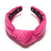 Lele Sadoughi HEADBANDS LIPSTICK PINK BREAST CANCER AWARENESS KNOTTED HEADBAND