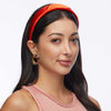 Lele Sadoughi HEADBANDS LIPSTICK RED ALICE SILK HEADBAND