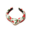 Lele Sadoughi HEADBANDS LIPSTICK ROSE KIDS KNOTTED LIBERTY HEADBAND