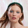 Lele Sadoughi HEADBANDS MAY EMERALD GIGI JEWELED BIRTHSTONE HEADBAND