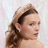 Lele Sadoughi HEADBANDS NOVEMBER TOPAZ MARLENE JEWELED BIRTHSTONE HEADBAND