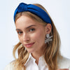 Lele Sadoughi HEADBANDS OS / NAVY NAVY VELVET HEADBAND