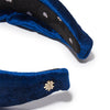 Lele Sadoughi HEADBANDS OS / NAVY NAVY VELVET HEADBAND