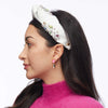 Lele Sadoughi HEADBANDS PASTEL RAINBOW SLIM GRETA SWAROVSKI® HEADBAND