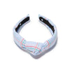 Lele Sadoughi HEADBANDS PICCADILLY PLAID TBBC x LELE KIDS KNOTTED HEADBAND