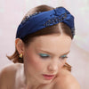 Lele Sadoughi HEADBANDS SEPTEMBER SAPPHIRE MARLENE JEWELED BIRTHSTONE HEADBAND