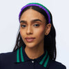 Lele Sadoughi HEADBANDS VIOLET JESSIE NEOPRENE HEADBAND