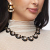 Lele Sadoughi NECKLACES JET DECO SWIRL NECKLACE