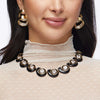 Lele Sadoughi NECKLACES JET DECO SWIRL NECKLACE