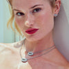 Lele Sadoughi NECKLACES LELE SADOUGHI X MARILYN MONROE CRYSTAL PAVE KISS NECKLACE