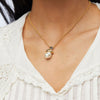 Lele Sadoughi NECKLACES PEARL ACORN PENDANT NECKLACE