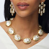 Lele Sadoughi NECKLACES PEARL REFLECTION COLLAR NECKLACE