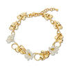 Lele Sadoughi NECKLACES PEARL RUFFLED LILY COLLAR NECKLACE