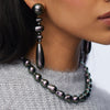 Lele Sadoughi NECKLACES TAHITIAN PEARL BAROQUE COLLAR NECKLACE