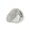 Lele Sadoughi RINGS CRYSTAL PAVE SIGNET RING