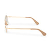 Lele Sadoughi SUNGLASSES GOLD ANAHEIM AVIATOR SUNGLASSES