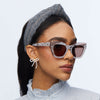 Lele Sadoughi SUNGLASSES IVORY LIDO SUNGLASSES