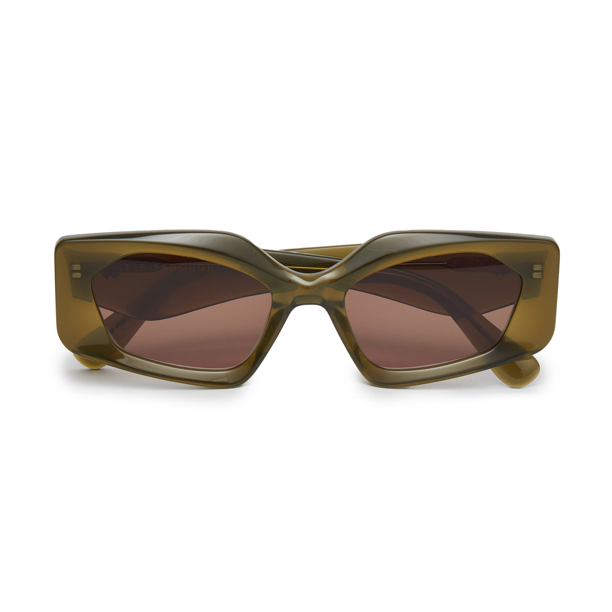 Lele Sadoughi SUNGLASSES OLIVE MELROSE SUNGLASSES